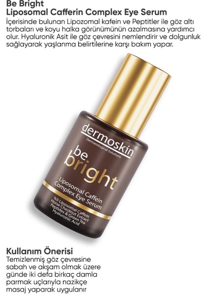 Be Bright Liposomal Caffein Complex Eye Serum 30 ml