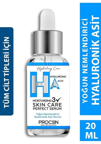 Procsın Hyaluronik Asit Karşıtı Nemlendirici Serum 20 ml 8697863680924