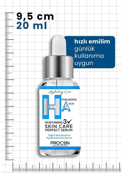 Procsın Hyaluronik Asit Karşıtı Nemlendirici Serum 20 ml 8697863680924 indirimleri
