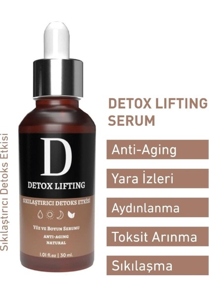 Detoks Lifting Serum (Sıkılaştıcı ve Toparlayıcı) Karşıtı