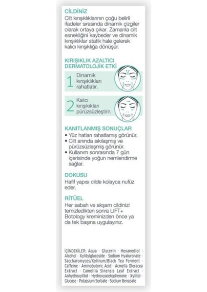 Lift+Botology Karşıtı Serum 40 ml 2'li fırsatları