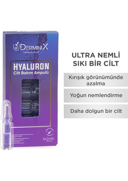 Hyaluron Cilt Bakım Ampulü