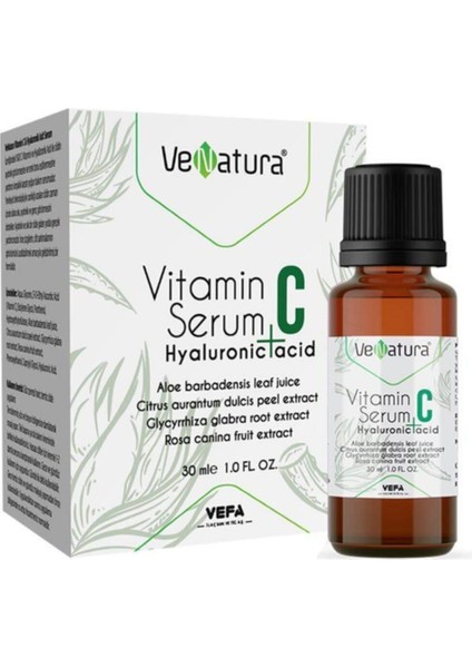 Vitamin C Serum + Hyaluronic Acid 30 ml