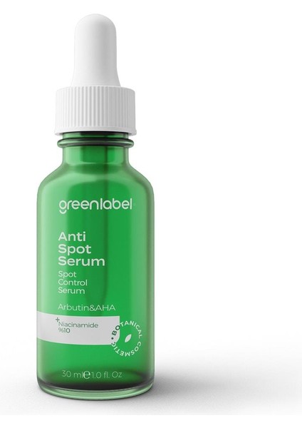 Greenlabel Leke Karşıtı Serum 30 Ml. Anti-Spot Cilt Tonu Eşitleyici Cilt Bakım Serumu