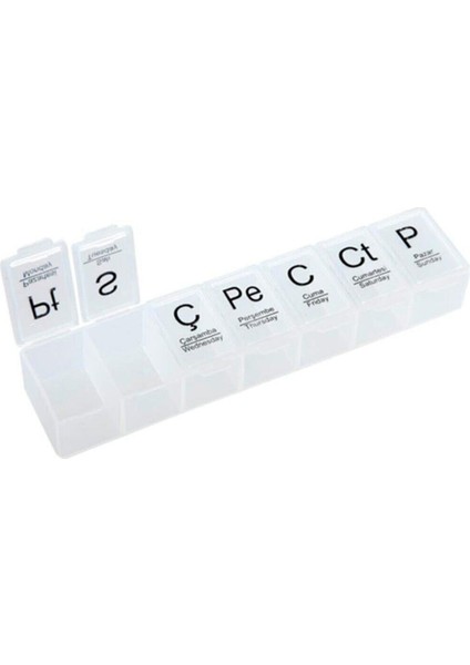 Haftalık Günlük Ilaç Saklama Kutusu 7 Günlük Ilaç Saklama Kabı indirimleri