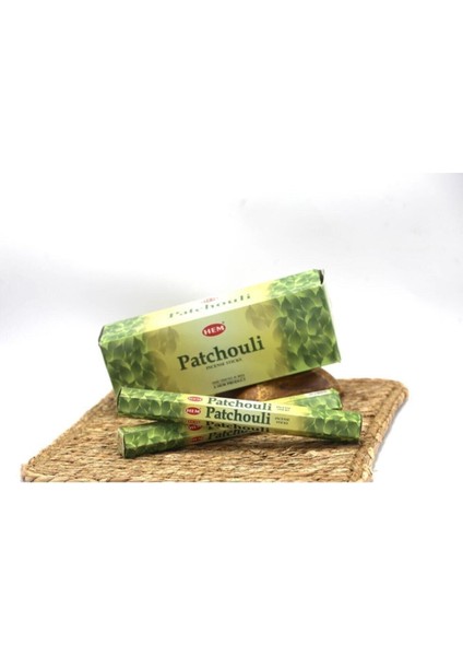 Hem Patchouli Çubuk Tütsü - Patchouli Kokusu (20 Adet)