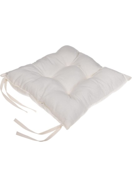 Aydemir Collectıon 4'lükrem Kombin Pofidik Kare Sandalye Krem Minderi 40 x 40 cm Krem fiyatları