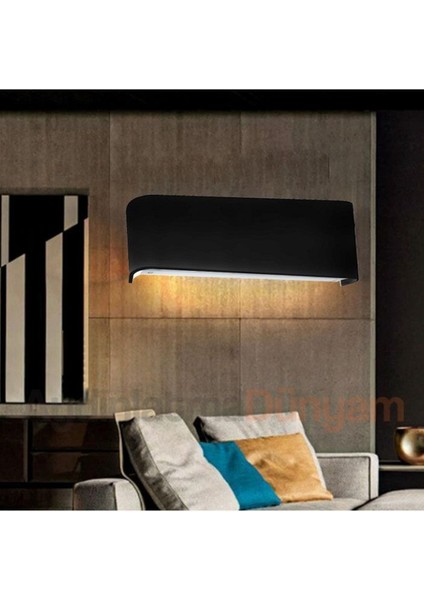 LED Aplik Penguen Siyah CT-5213 Günışığı