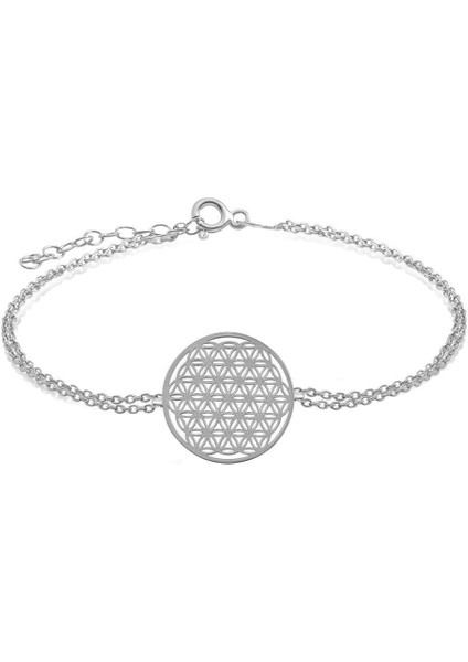 Kadın Taşsız Yaşam Çiçeği Bileklik