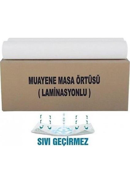 Fast-Med Muayene Masa Sedye Örtüsü Lamineli 50 mt 20 Adet