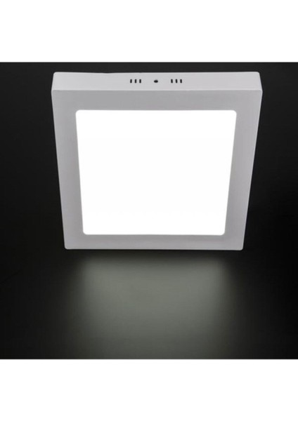 30W Kare Sıva Üstü LED Panel Armatür CT-5274 - Gün Işığı Metal