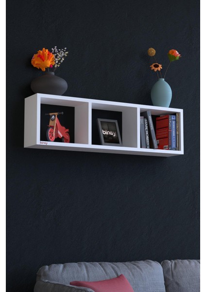Miray Yatay Raf Kitaplık Beyaz fiyatları