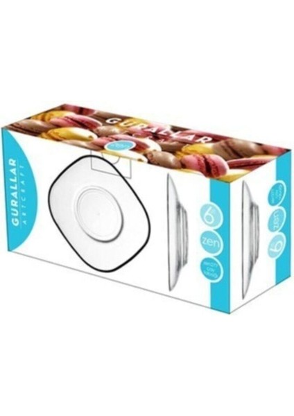 Çay Tabağı 6lı ZEN277 fiyatları