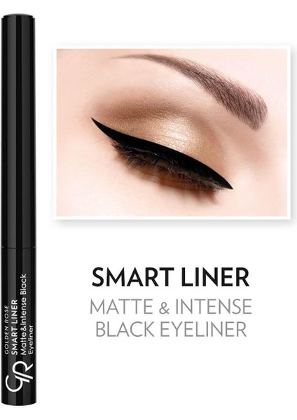Mat Siyah Eyeliner - Matte & Intense Black Eyeliner fırsatları