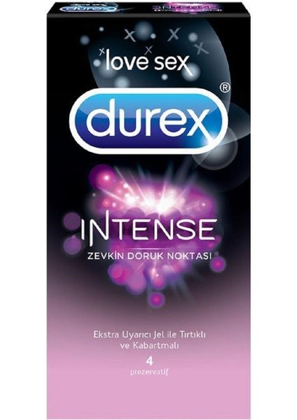 Intense Prezervatif, 4'lü