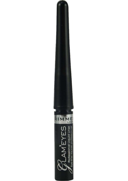 Rimmel London Glam'eyes Proffessional C35 Liquid Eyeliner Black Glamour