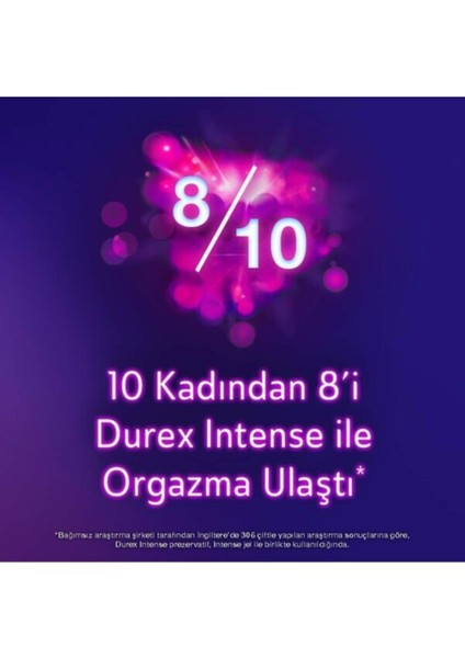 Intense Uyarıcı Jel 10 ml 20 Kullanım