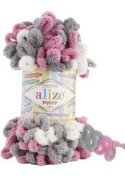 Puffy Color 6070 Böğürtlenli Gri Rengi 5 Adet