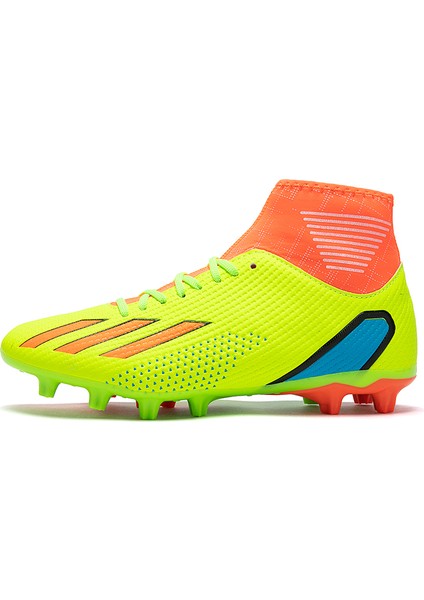 Futbol Sneaker Futsal Açık Eğitim Botları Erkek Futbol Profilli Yüksek Ayak Bileği Futbol Ayakkabısı (Yurt Dışından)