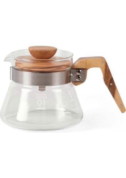 Ahşap Saplı Cam Demlik 400 Ml