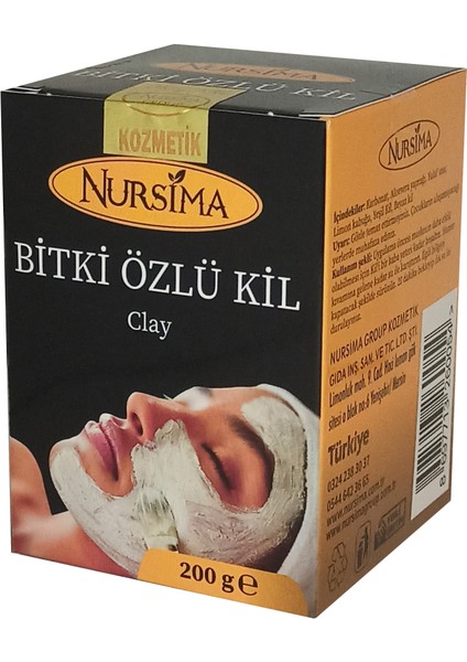 Bitki Özlü Kil 200 G