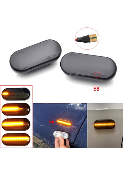 Transporter T5 Kayar LED Çamurluk Sinyal