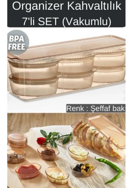 VP-258 Organizerli Kahvaltılık 7prc Bakı
