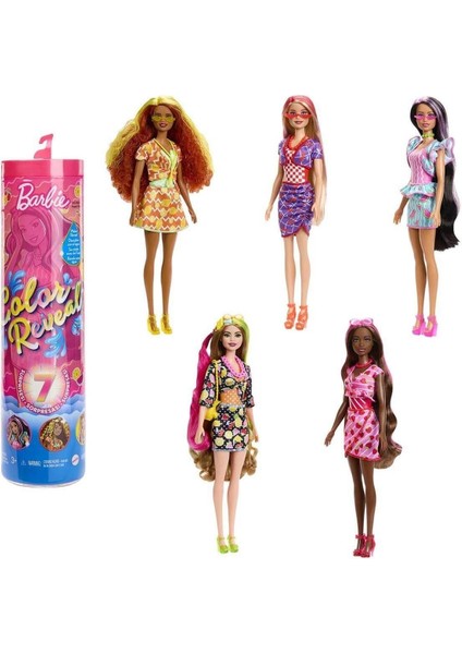 Color Reveal Meyve Deseni Elbiseli Bebekler HJX49 fiyatları