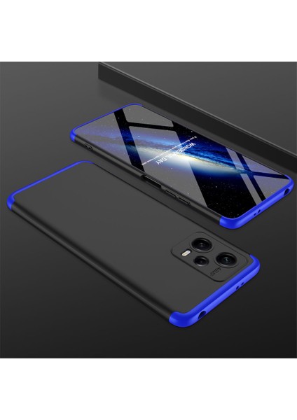Xiaomi Redmi Note 12 5g Kılıf 360 Tam Koruma Ön ve Arka Sert Mika Kapak Orjinal Ays Gkk Kapak
