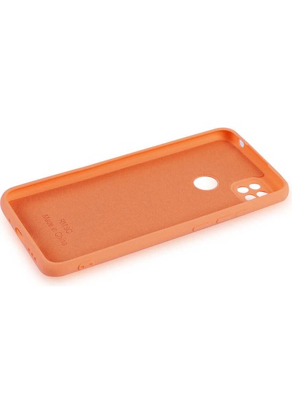 Xiaomi Redmi 9c Kılıf Kadife Iç Yüzey Yumuşak Dokulu Kamera Korumalı Ince Silikon Kapak (Mara)