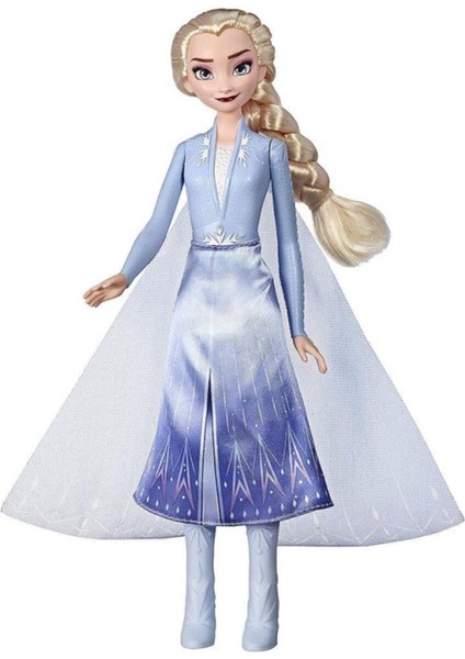 Mor Frozen 2 Elsa Oyuncak Bebek