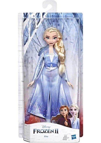 Mor Frozen 2 Elsa Oyuncak Bebek