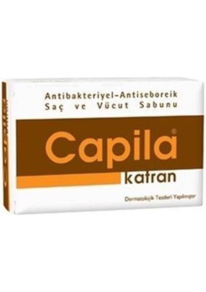 Katran 90 G Kepeğe Karşı Katranlı ve Kükürtlü Saç ve Vücut Sabunu