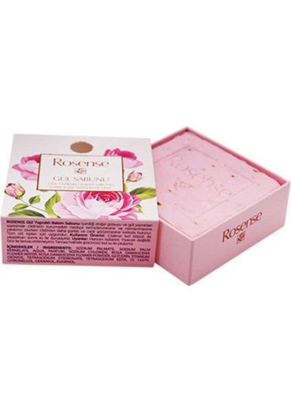 Gül Yapraklı Bakım Sabunu - 100 gr