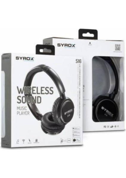 S16 Bluetooth Wireless Oyuncu Kulaklık