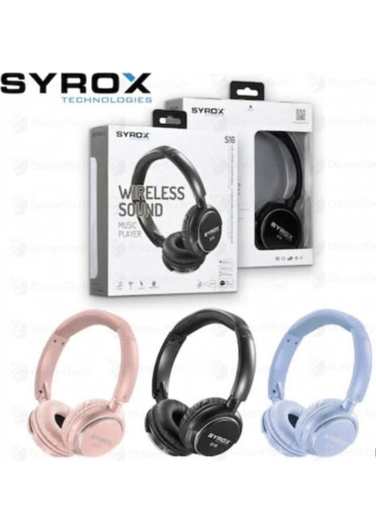 S16 Bluetooth Wireless Oyuncu Kulaklık