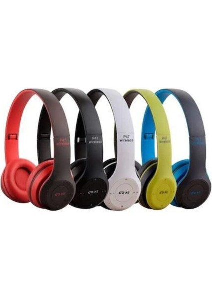 P47 Extra Bass Wireless Bluetooth Kablosuz Kulaklık