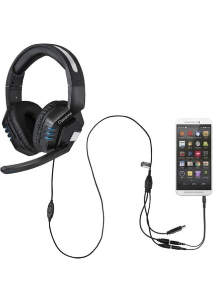 Siyah HP800 Oyuncu Kulaklığı