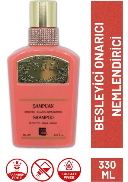 Keratin, Onarıcı & Nemlendirici& Besleyici Şampuan