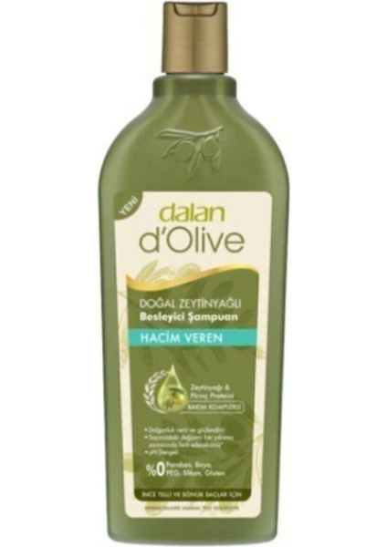 Zeytinyağlı Hacim Veren Şampuan 400 ml 2 Adet fiyatları