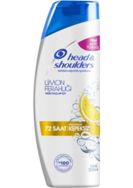Head And Shoulders Limon Ferahlığı Kepeğe Karşı Etkili Şampuan 350 ml