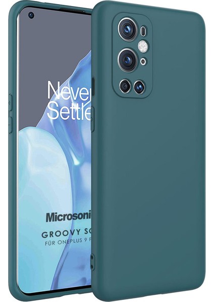 Oneplus 9 Pro Kılıf Groovy Soft Koyu Yeşil