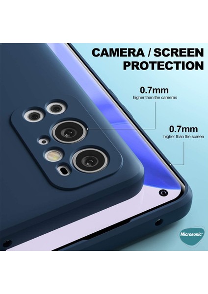 Oneplus 9 Pro Kılıf Groovy Soft Lacivert