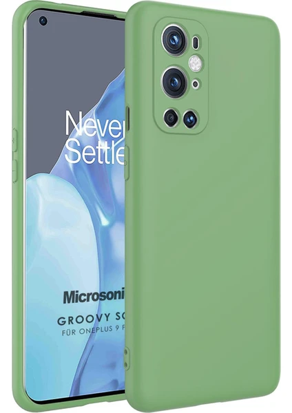 Oneplus 9 Pro Kılıf Groovy Soft Yeşil