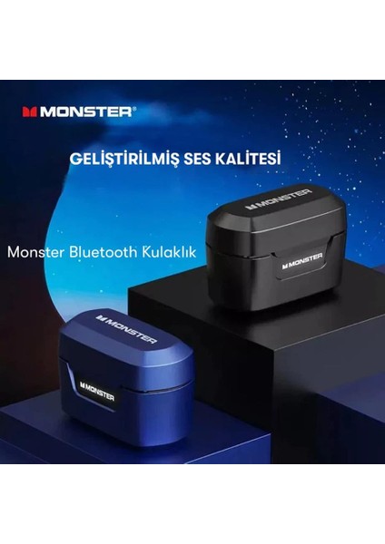 Monster XKT05 Bluetooth 5.2 Bağlantılı Bluetooth Kulaklık