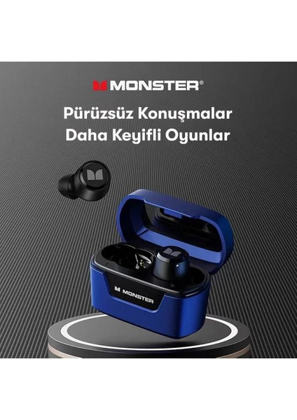 Monster XKT05 Bluetooth 5.2 Bağlantılı Bluetooth Kulaklık