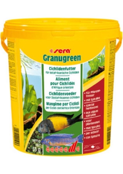 Granugreen Granül Balık Yemi 100 gr