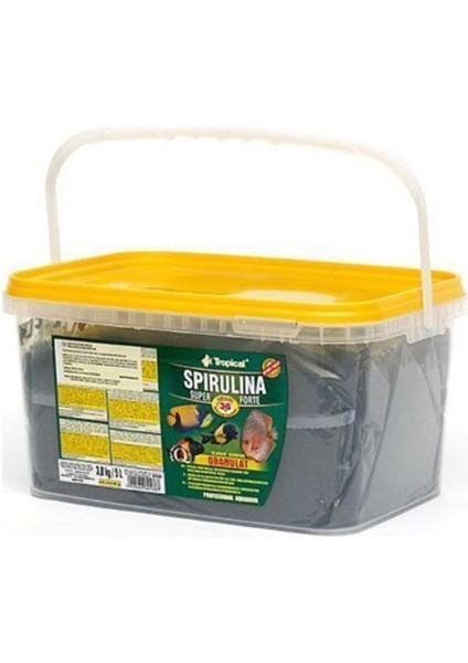 Super Spirulina Forte Granulat 100GR Açık