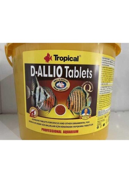 D-Allio Plus Sarımsaklı Tablet Yem 100 Adet