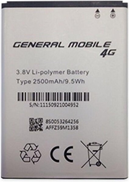 General Mobile Discovery 4g Batarya Pil